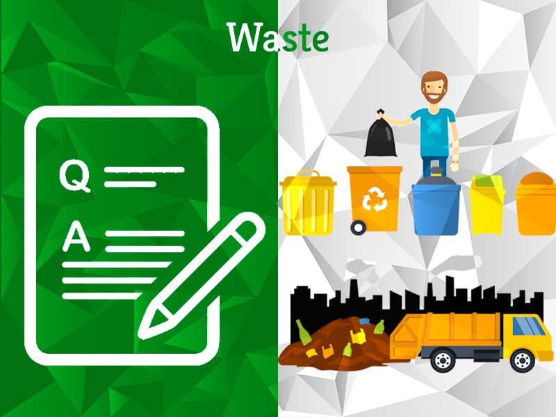 What are the different types of Waste  ?