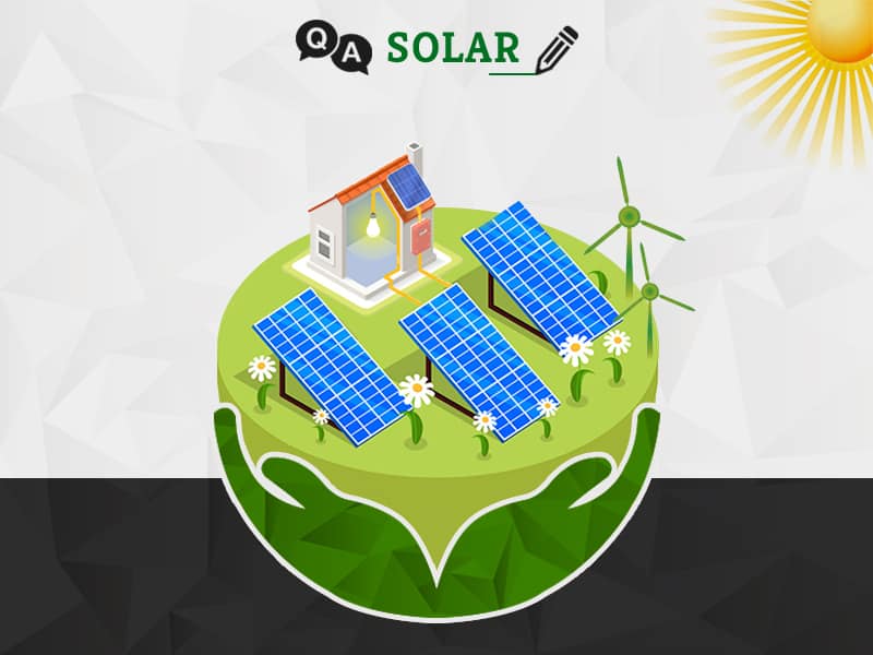 What are solar farms?